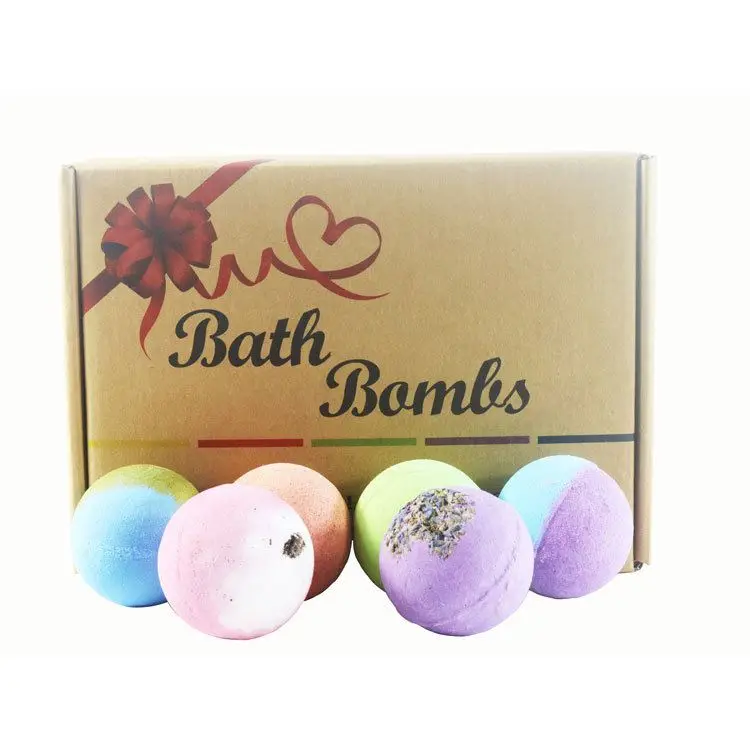 

OEM Custom Private Label lavender complete line for the production of bath bomb with sterling silver ring bath bombs