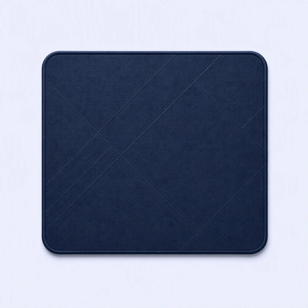 Navy Minimal Geometric Texture