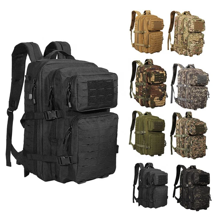 

Yakeda mochila 600D Oxford Molle waterproof Outdoor Trekking Hiking Combat Military Tactical Backpack Bag