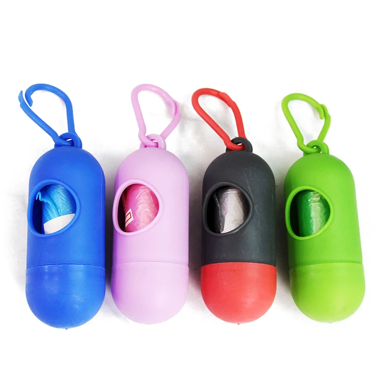 

Biodegradable Colorful Eco-Friendly Refill Printed Pet Garbage Bag Dog Poop Bag, Customized color