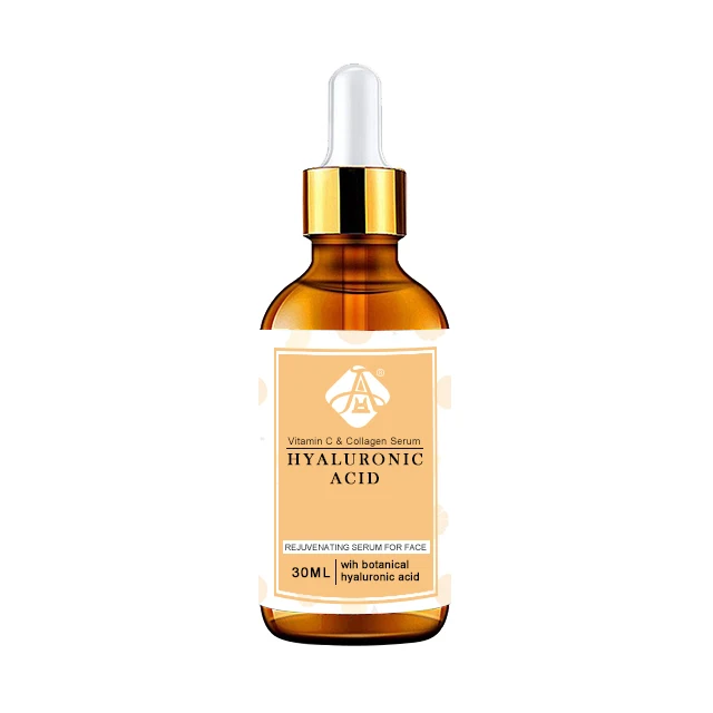 

AH New Private Label Hyaluronic Acid Serum Skin Care Moisturizing Face Serum, Transparent