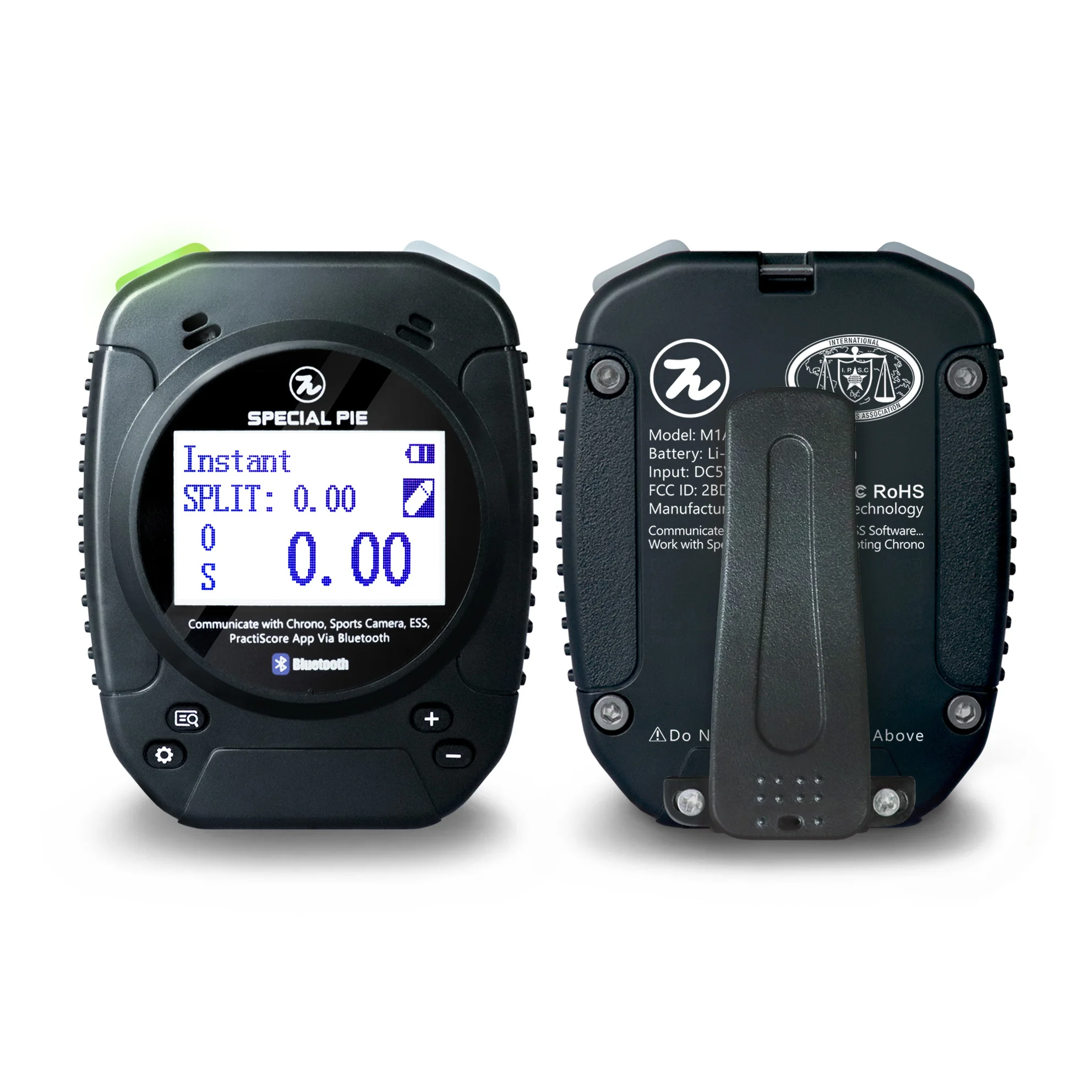 Shot Timer Compact Bigger Display Using a High-resolution Backlit Screen Use for Shooting Sports Events