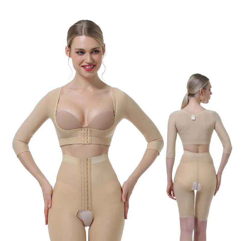 

2020 new listing Good Quality Back Posture Arm Shaper Slimming For Women After liposuction, Beige