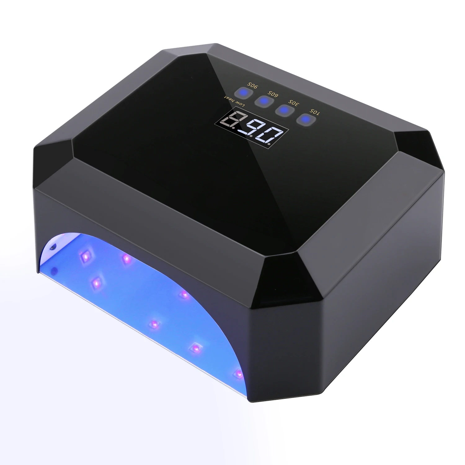 

Cordless Nail UV Lamp Custom Logo Dryer Rechargeable 54W Screen UV Led Fast Curing Nail Lamp