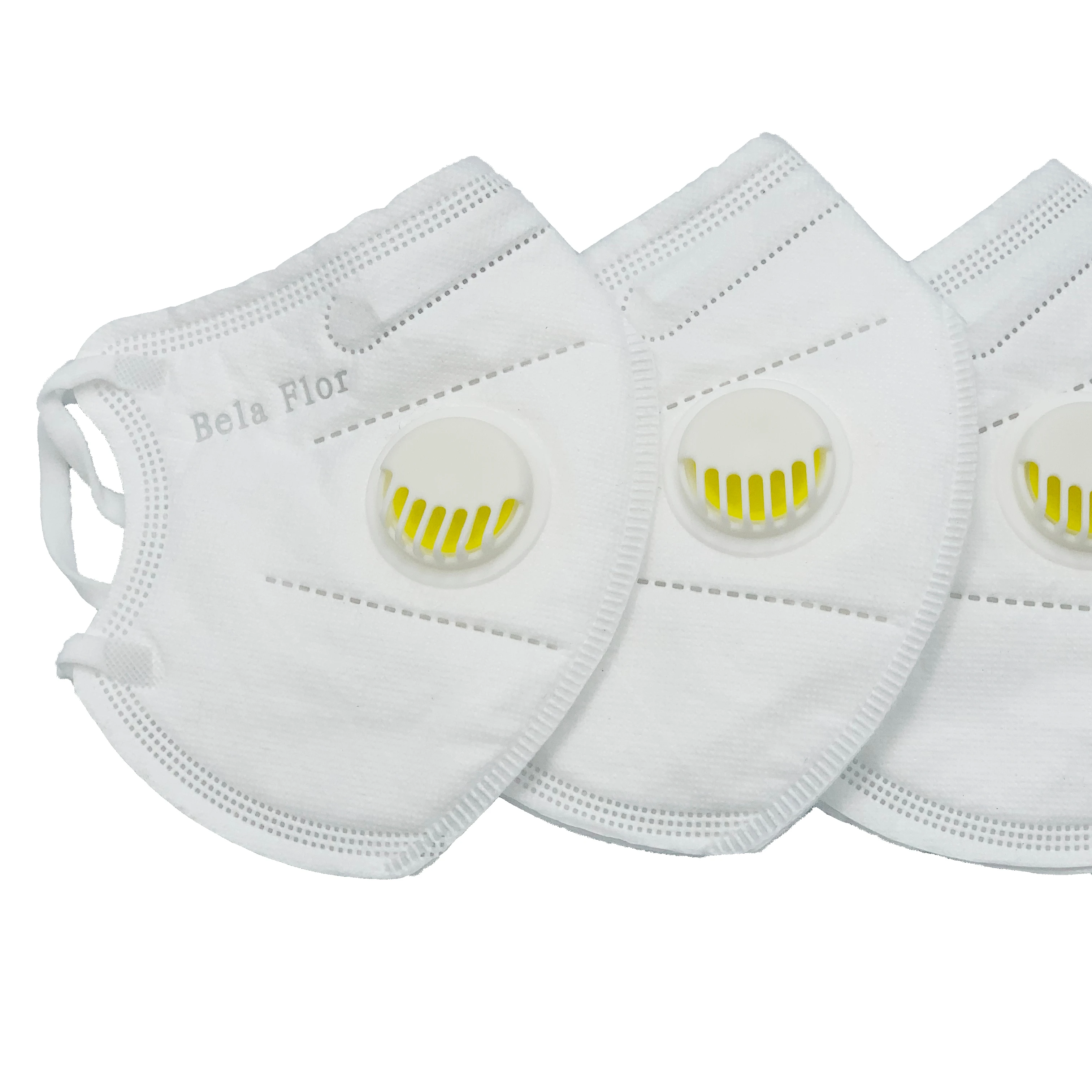 
A6 disposable sport team ffp1 ffp2 ffp3 pp nonwoven maske kumas 3 M ffp2 face mask nose flap pin fullwashable certificate 