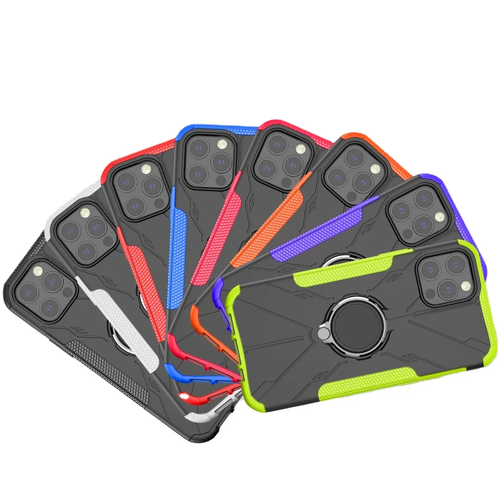 

Mobile Accessories shockproof design Magnetic Suction Ring Phone Case For iphone 12