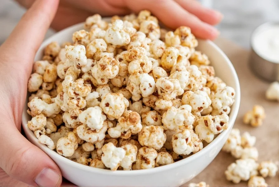 cinnamon sugar popcorn