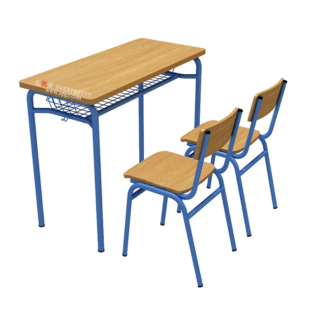 School Furniture School Classroom Table Chairs Students Study Desk And