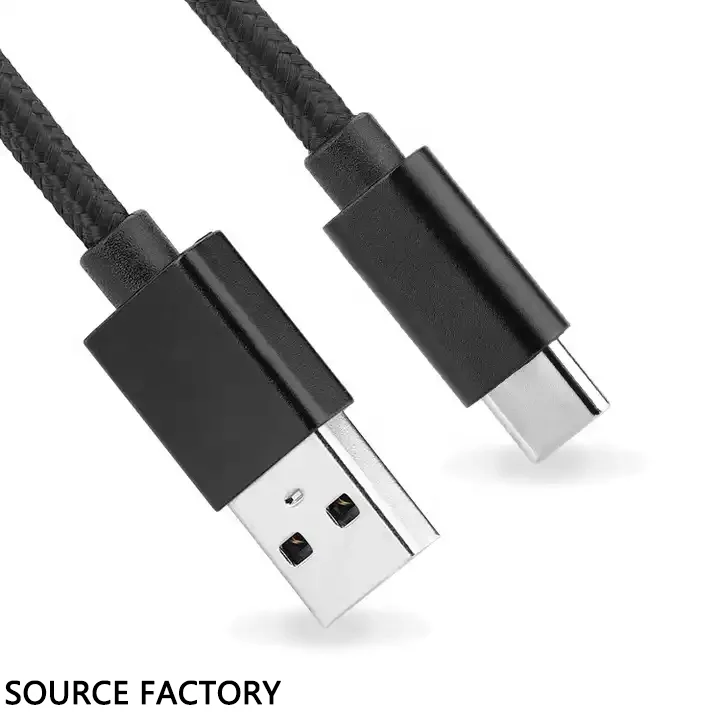 

PPS braided USB-C to USB 2A type c Charger cable 2.0 cable usb type c data cable For mobile phone Mac