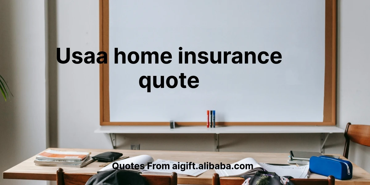 usaa home insurance quote