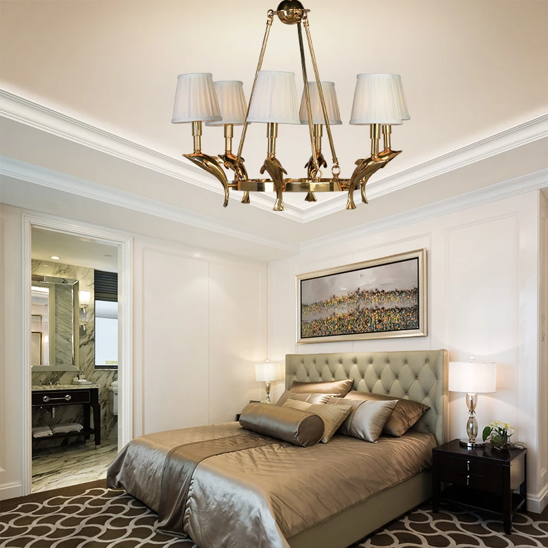 brass chandelier lighting