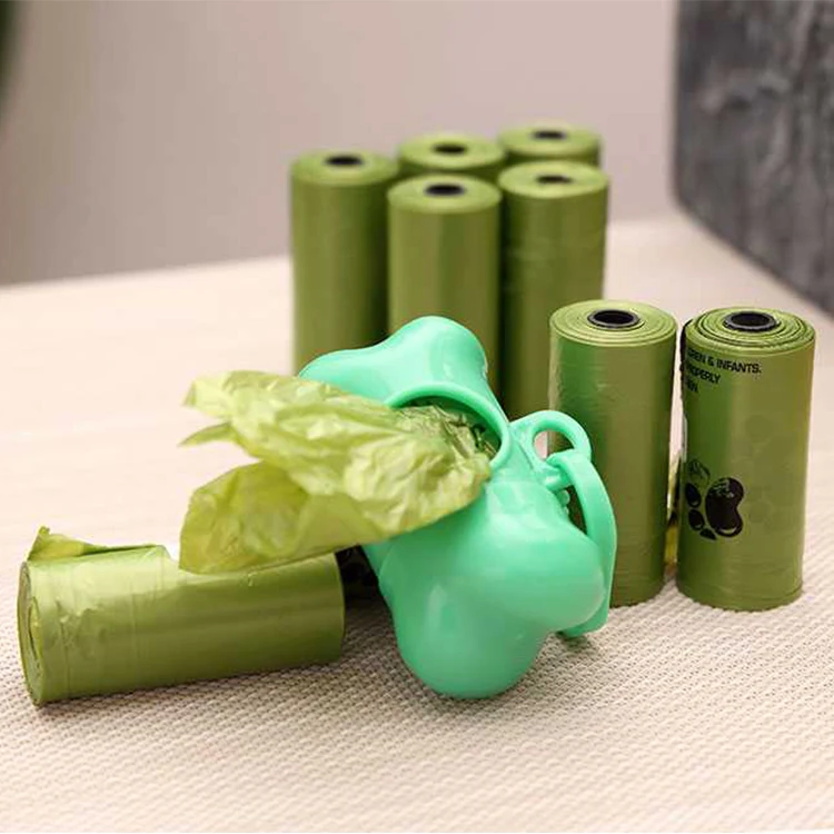 

Customized Pet Biodegradable Eco Friendly Dog Poop Bags Dog Waste Poop Bag, Customized color