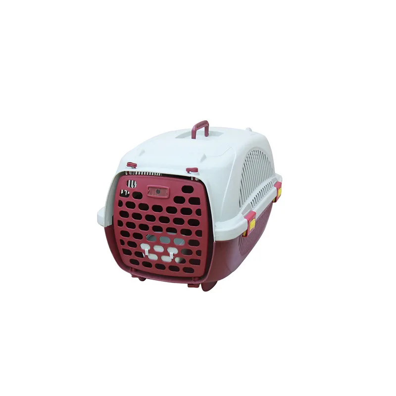 

New Durable Cat Portable Air Box Portable Outing Bag Cage Dog Pet Space Bag Large-capacity Transport Cage Cat Bag, White