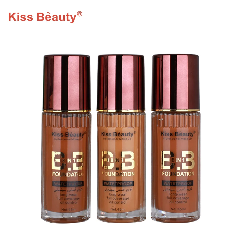 

High Quality Wholesale Full Coverage Cosmetics Perfect Foundation For Dark Skin