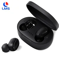 

Cheap High quality New arrivals A6S Wireless Earphones For Xiaomi Redmi Airdots Noise Cancelling TWS Earbuds stereo Earphone