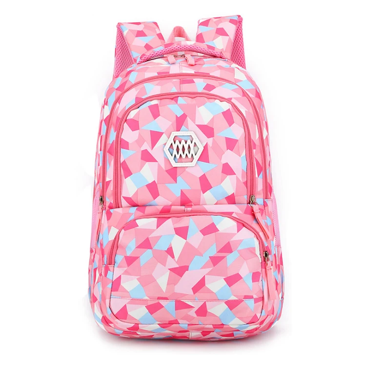 

Latest Designs Backpack Polyester Print Flower Beautiful School Bags For Girls