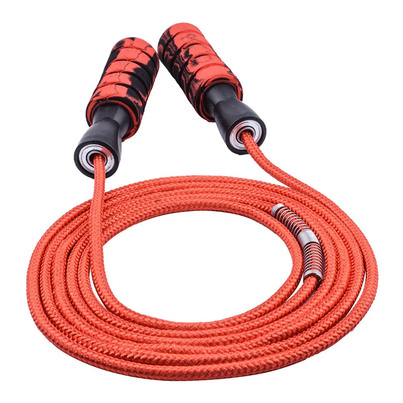 

Jump Rope Gym Fitness Exercise Boxing MMA Training School Adults Kids Equipment Workout Weight Home, Red, grey