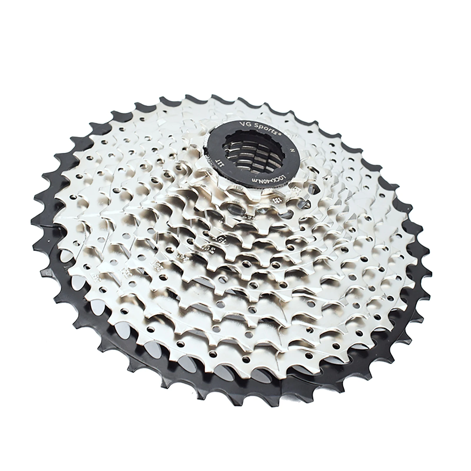 

VG Sports 11 Speed 11-40T 42T 46T 50T Bicycle Cassette Freewheel for MTB Mountain Bike Parts, Black silver