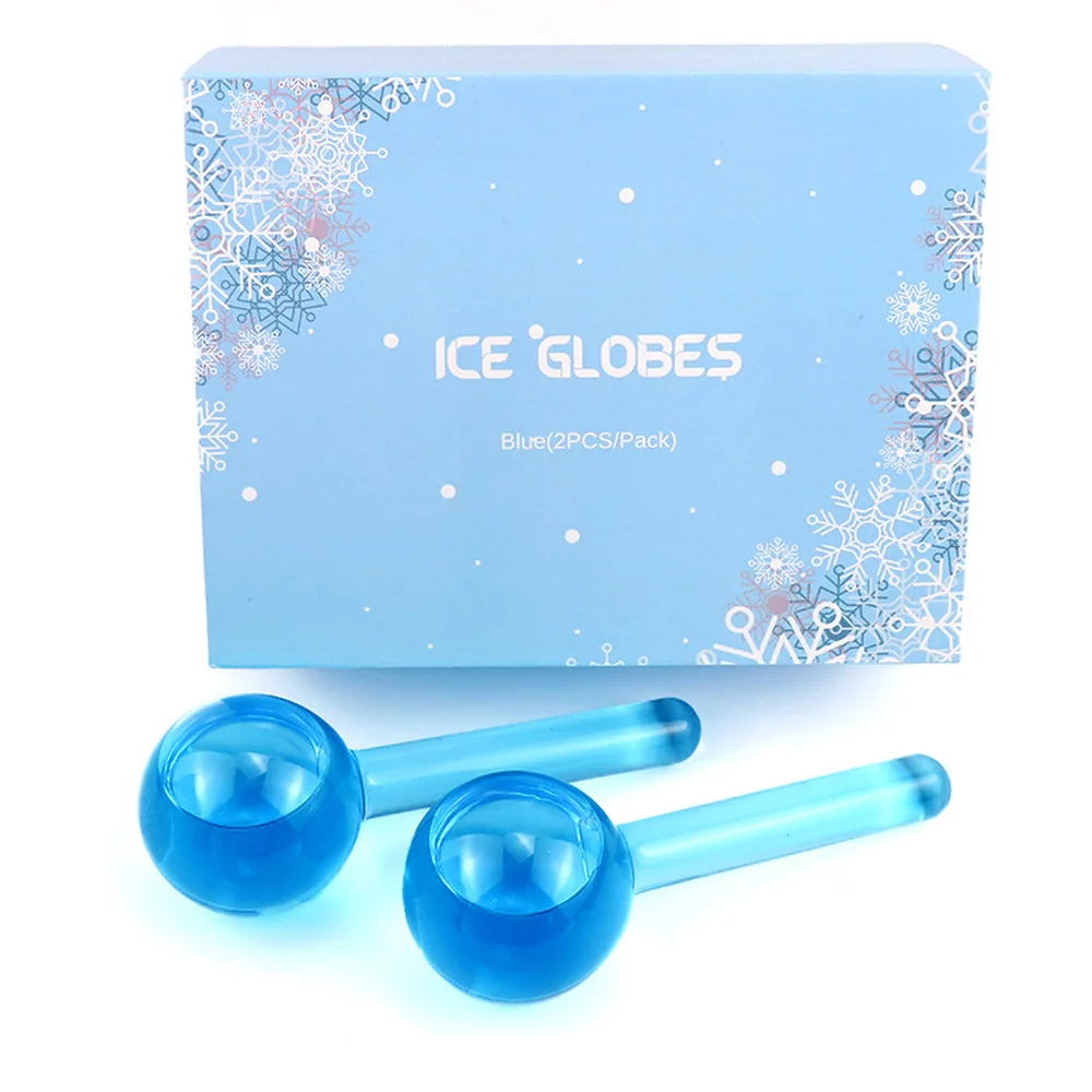 

Summer Cooling Skin Care Mini frozen cryo sticks hot sale massage ball magic ice globe for face for sunburn