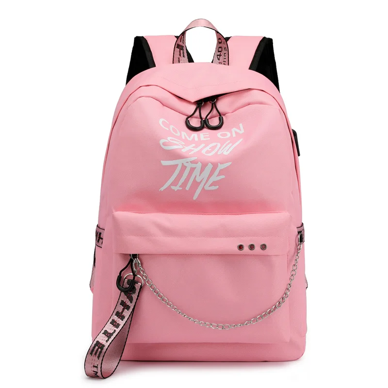 

New arrivals fashion waterproof school bag set student backpack girl school bag backpack