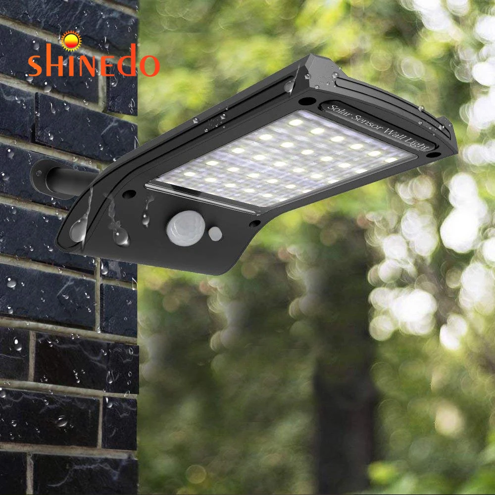 Good Price Outdoor Waterproof 36 LED Solar Powered PIR Motion Sensor Security led Wall Light for Path, street, yard