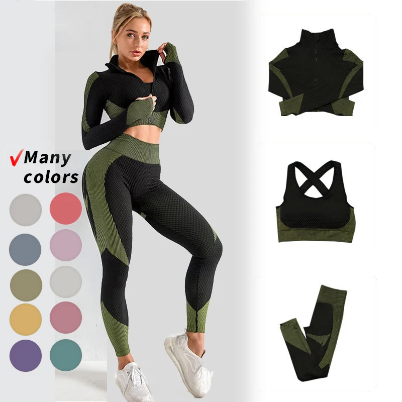 

2021 Outdoor Sportswear Fitness Gym Clothing Women High Waist Yoga Pants