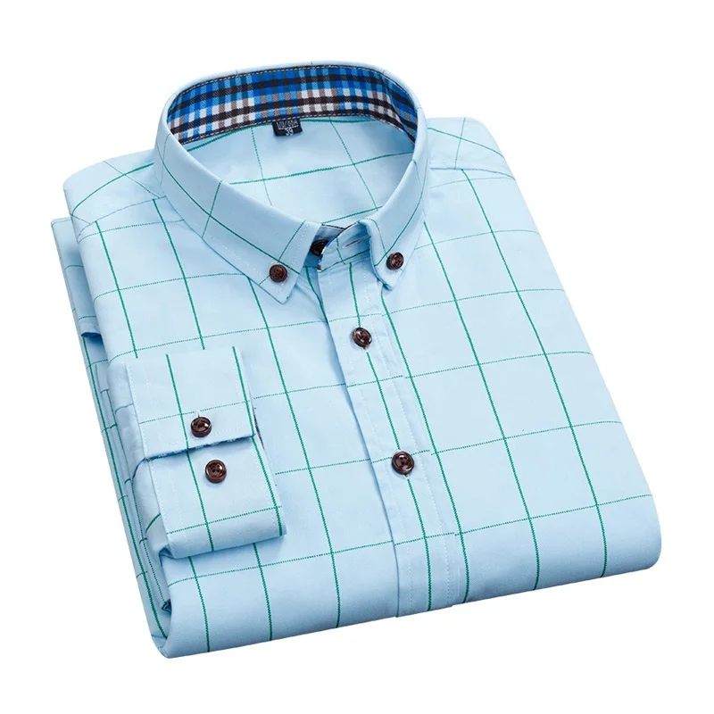 

Branded manufacturer custom plus size design plaid shirts for men fancy,Fashion camisas masculina men causal flannel shirt