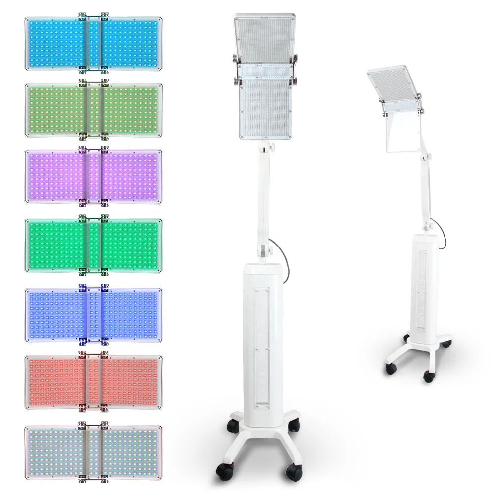 

High Efficioncy Omega Light 7 Colors LED Facial Mask PDT Light For Skin Therapy Machine, White