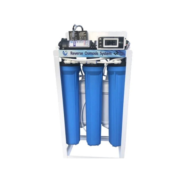 Black 500GDP Commercial Reverse Osmosis System RO Water Filter