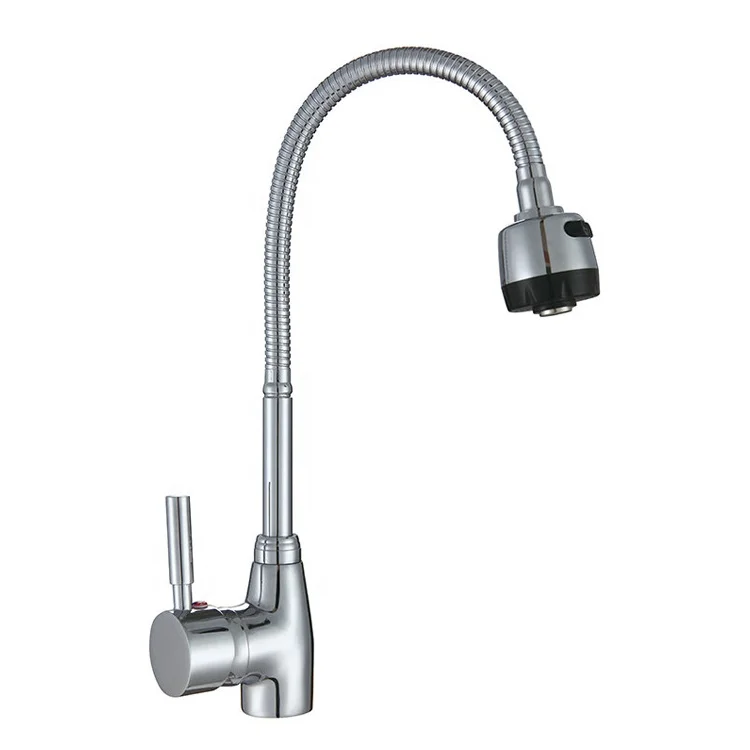 Flexible Hose Adjustable Single Hole Brass Kitchen Sink Faucet Taps Buy Kitchen Sink Faucet