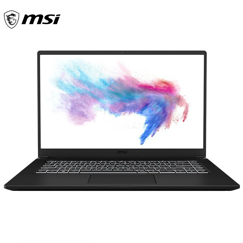 

100% original MSI Modern 15 A10M-035 working laptops 15.6 inch FHD IPS screen i5-10210U 8G 512G working computer notebooks 15.6"