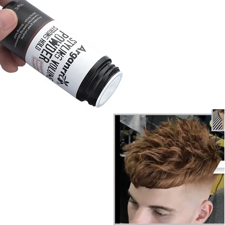 

Stock or private label hair dust matt powder texturizer voluming oil control, Customised color