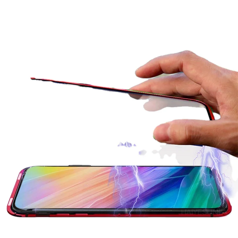

New Cases for xiaomi 9t pro k20 20 t9 20k Metal Magnetic Phone Case For xiaomi mi 9 t Double Sided Glass 360 Funda Fundas