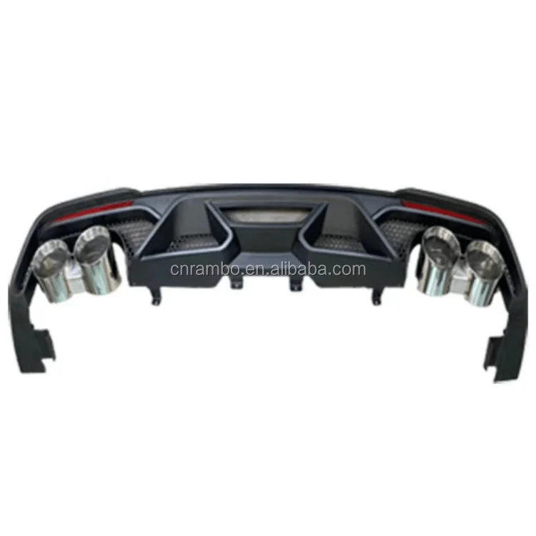 2020 Gt500 Rear Diffuser Lower Valance Quad Tip Spoiler Exhaust Tail