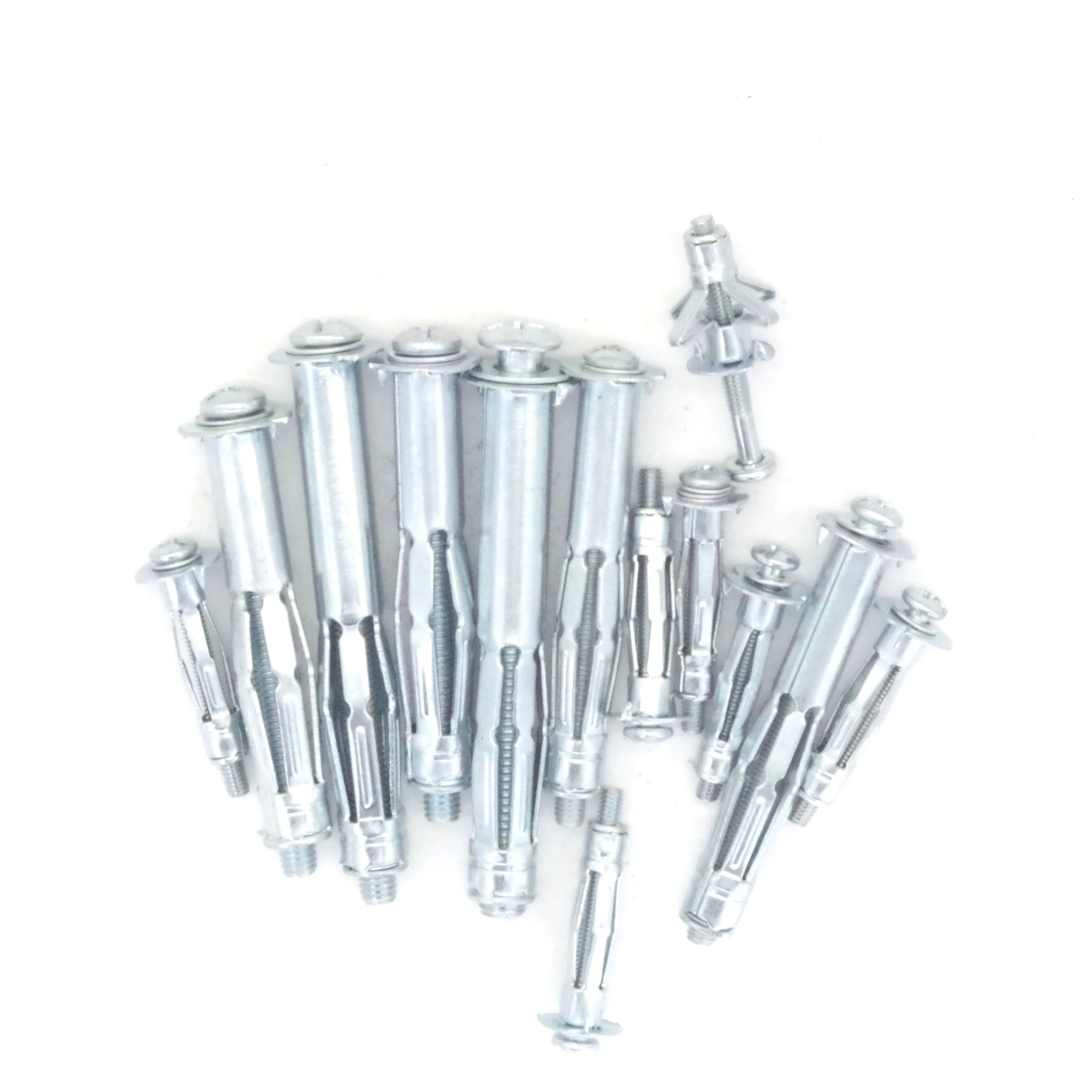 
Metric galvanized drywall screw anchor , M4 M5 M6 M8 hollow wall anchor 
