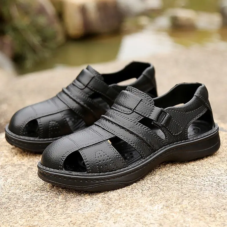 

Wholesale 2019 fashion EVA soft sole custom logo men slide sandals