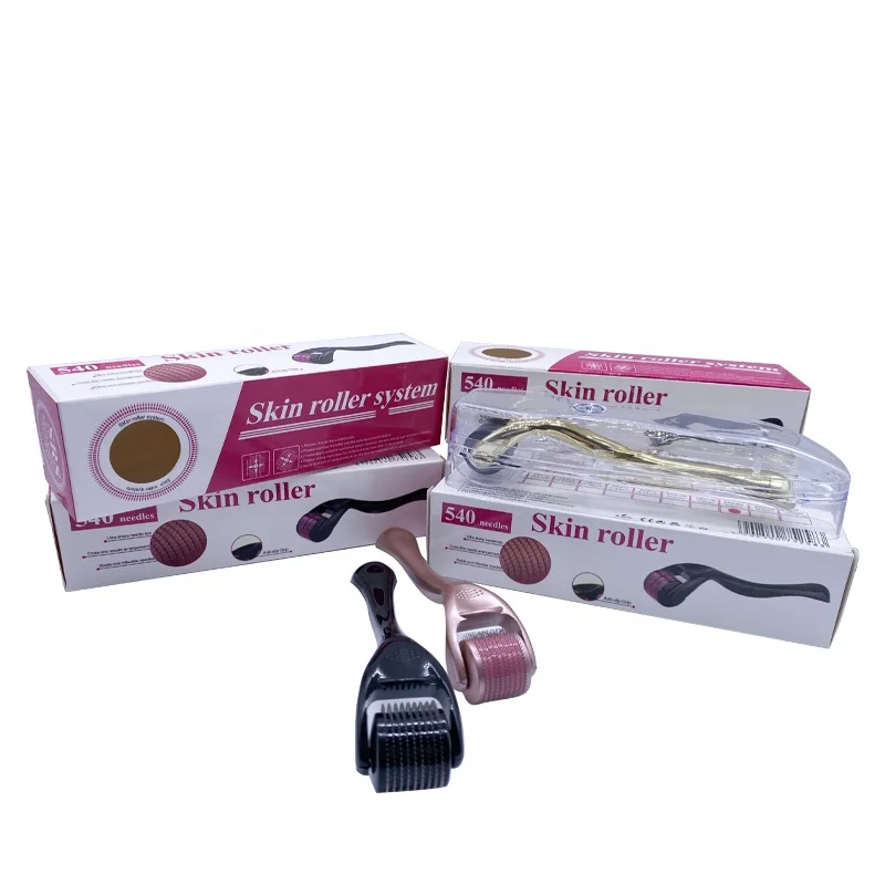 

Cosmetic Micro Derma Brasion Instrument Acne Face Repair Microneedle Derma Roller 540