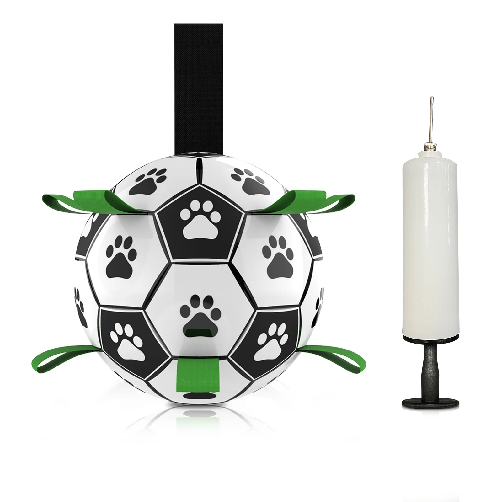 

2021 New Design Amazon Hot Selling Pet Supplies Dog Interactive Toy Outdoor Multifunctional Pet Football Type Toy, As shown in pictures