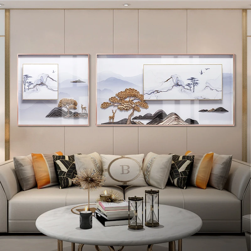 

Pour Painting New Glass Wall Decor Sweet Gift Frameless Painting For Home Decoration, White