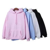 

Women's Sweatshirt Long-sleeved Velvet Thickening Coat Hooded Tops