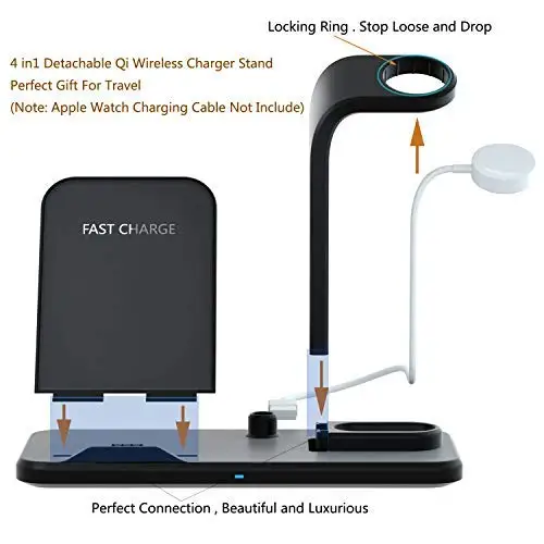 2019 new arrivals wireless charger mobile phone accessories dock station N35