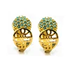 2019 popular old fashion hollow gold hoop custom made stud earring
