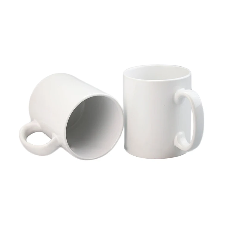 

11oz China Factory Wholesale Ceramic White Blanks Sublimation Coffee Mug with Handle