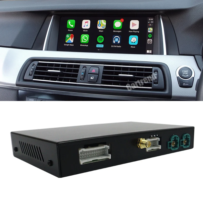 

F01 F02 F03 F04 apple wireless carplay box android auto interface add-on module for 7 series car radio display with CIC system