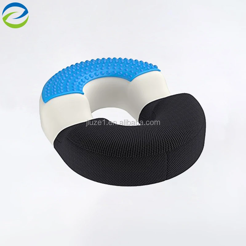 Donut Tailbone Pillow Hemorrhoid Cushion Adults Plain Memory Foam