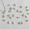 925 Sterling Silver 26 Letter Charm Pendant Necklace Jewelry
