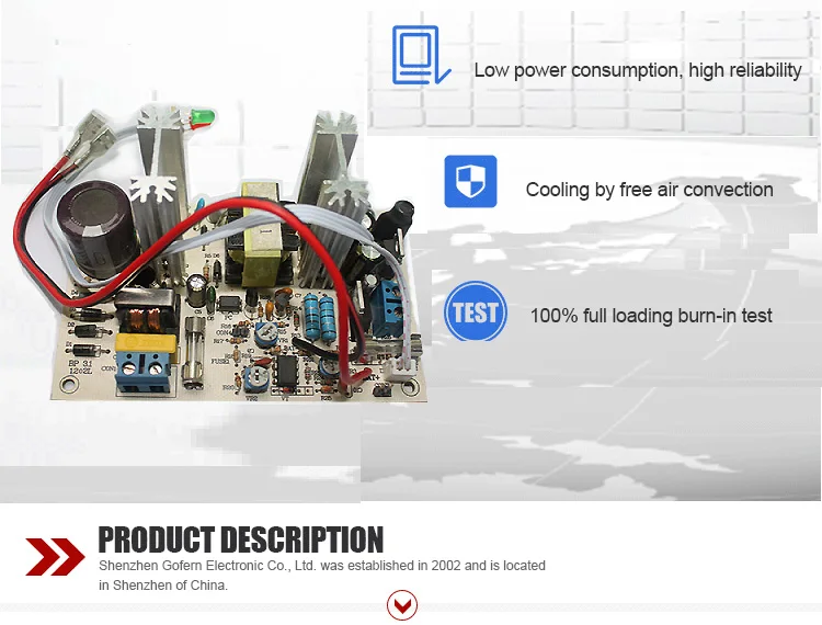 Pcb 220v Acdc Power Supply Variable Adjustable 13.8v 3a Universal Led