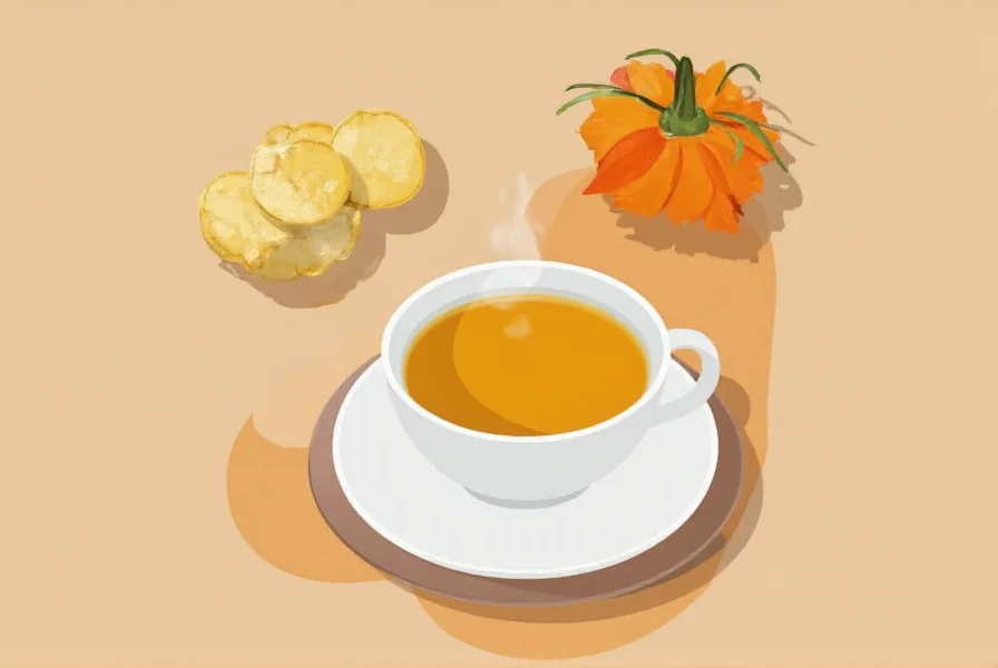 ginger tea for stomach pain