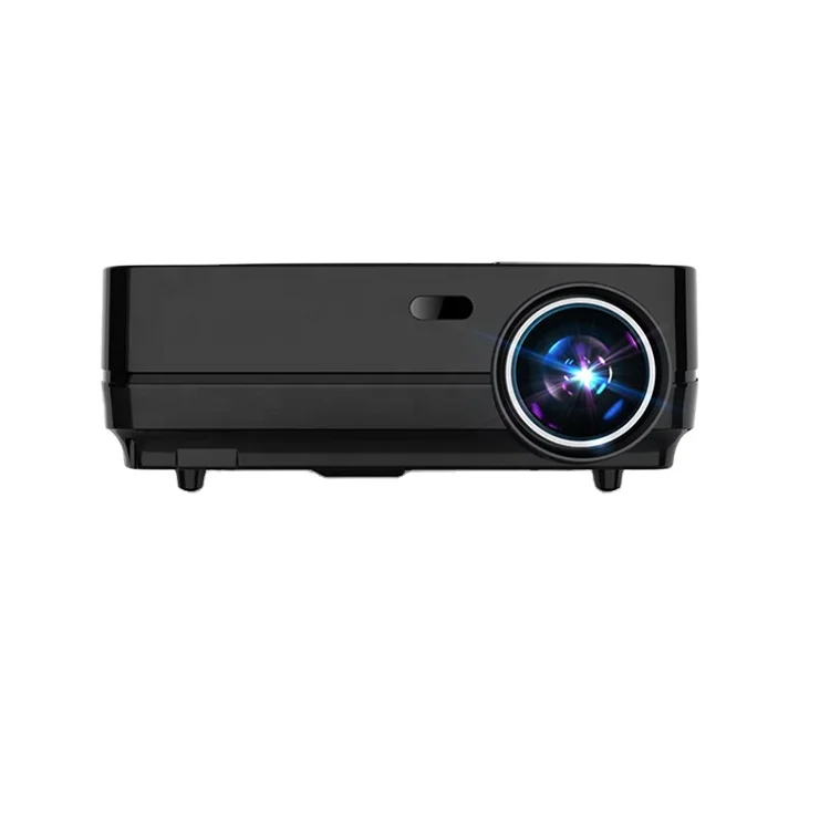 

4K Portable LED Video Projector 1080P HD Smart android projector 3800 Lumens OEM ODM, Black white