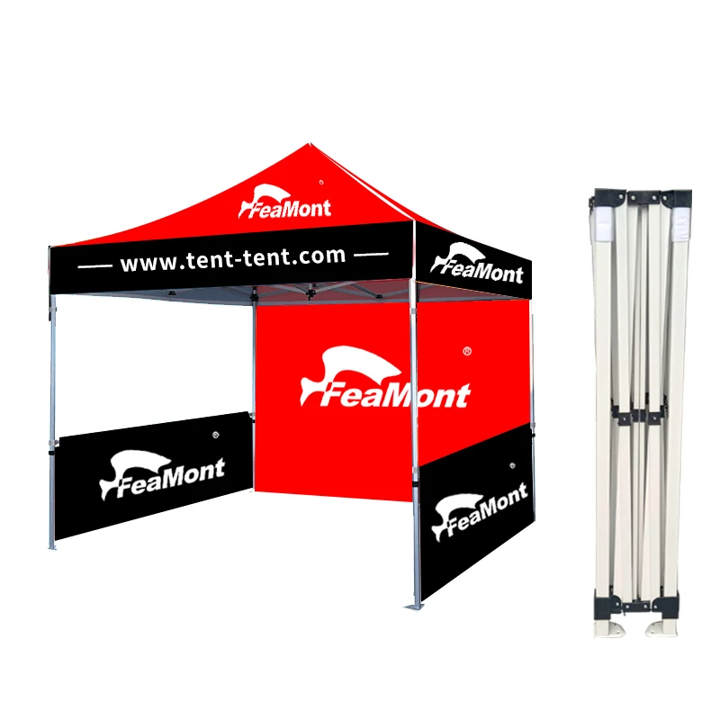 FEAMONT Customized Steel Frame Dome Beach Tent Folding Sunshade Beach Tent for Outdoor Beach Activities